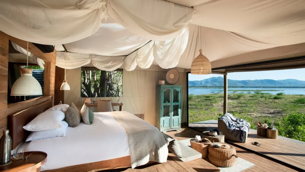accommodation on a 7 day northern circuit safari