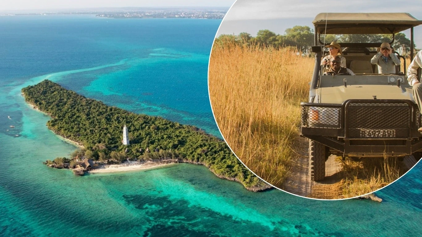 safari and beach holiday Tanzania