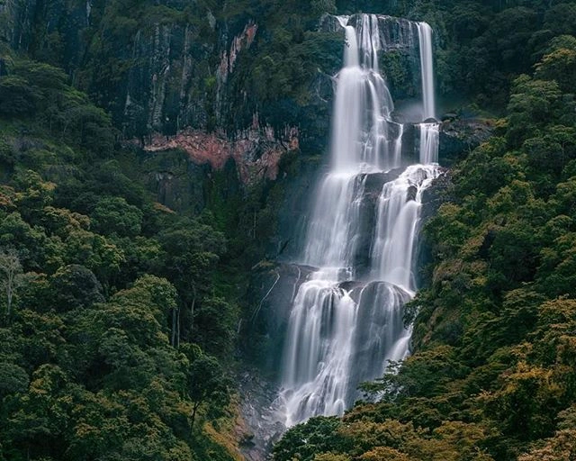 Udzungwa mountains waterfall